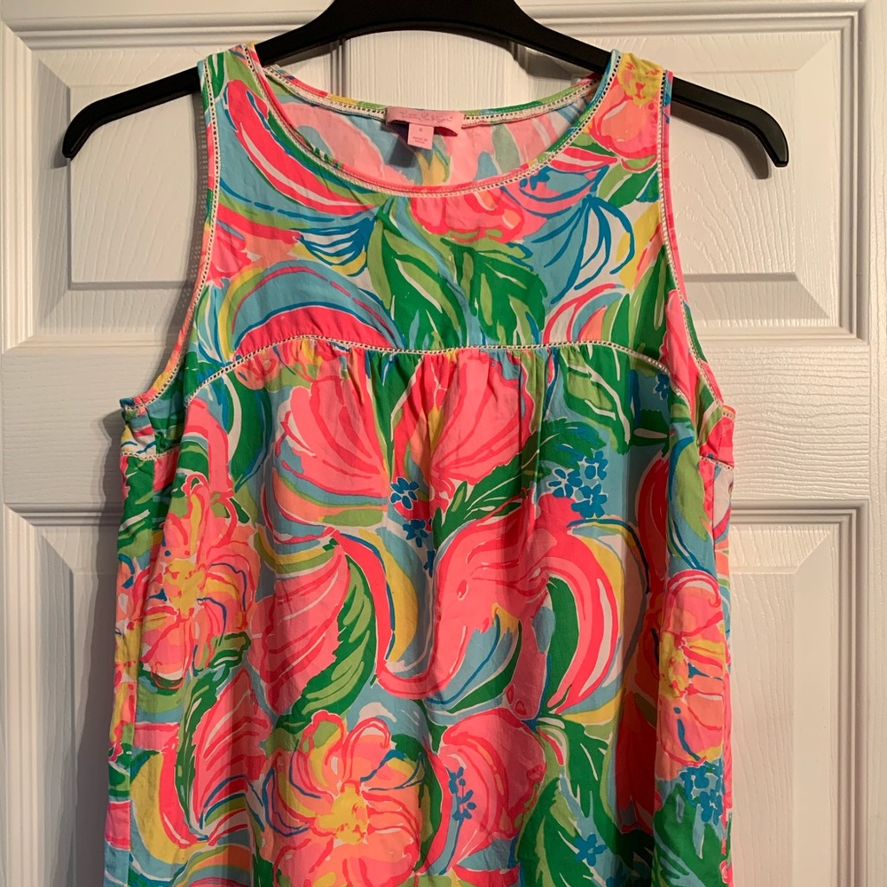 Lilly Pulitzer So A Peeling Flutter Tank
